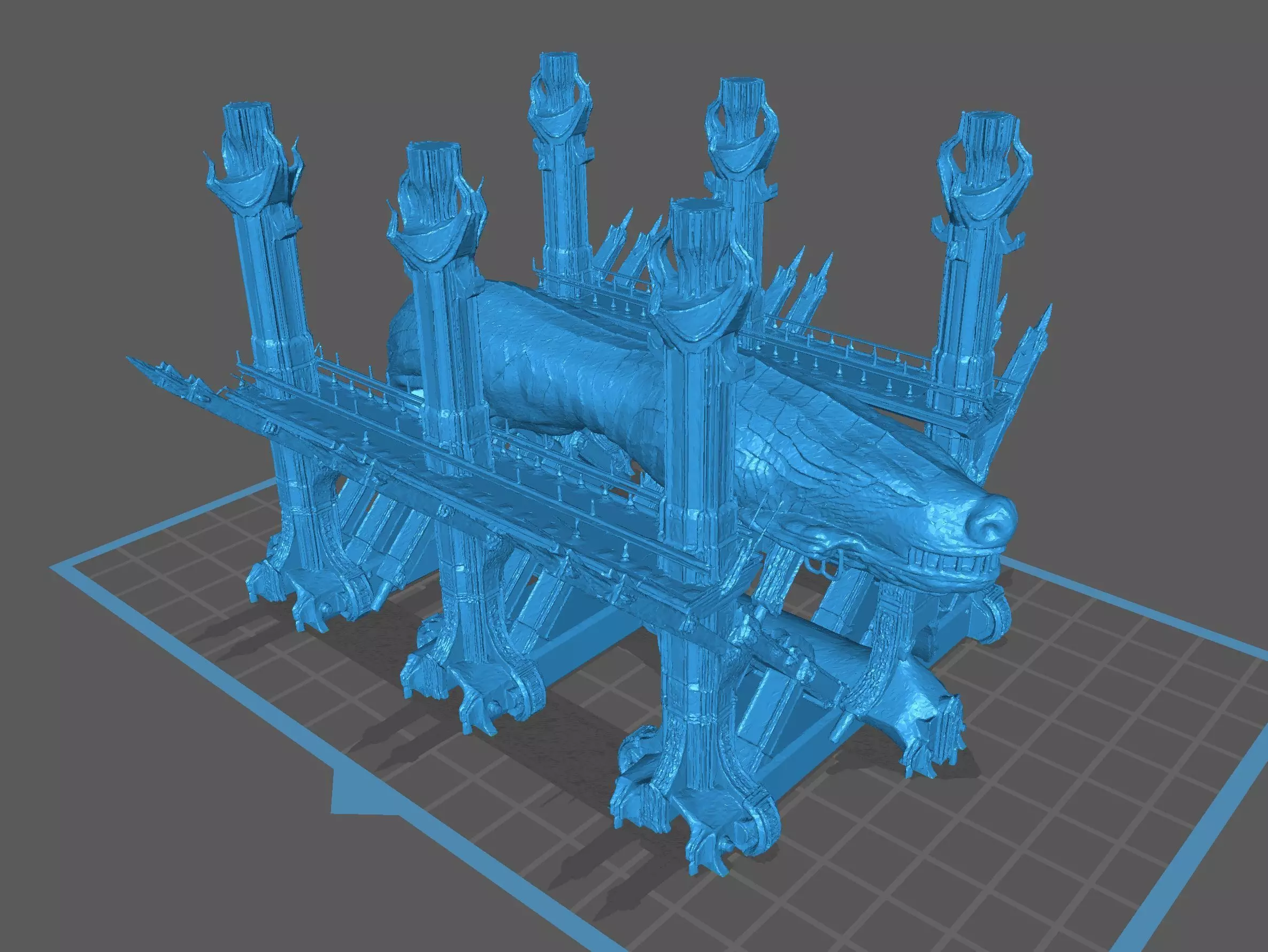 GROND  Lord of the rings 3D print model_3