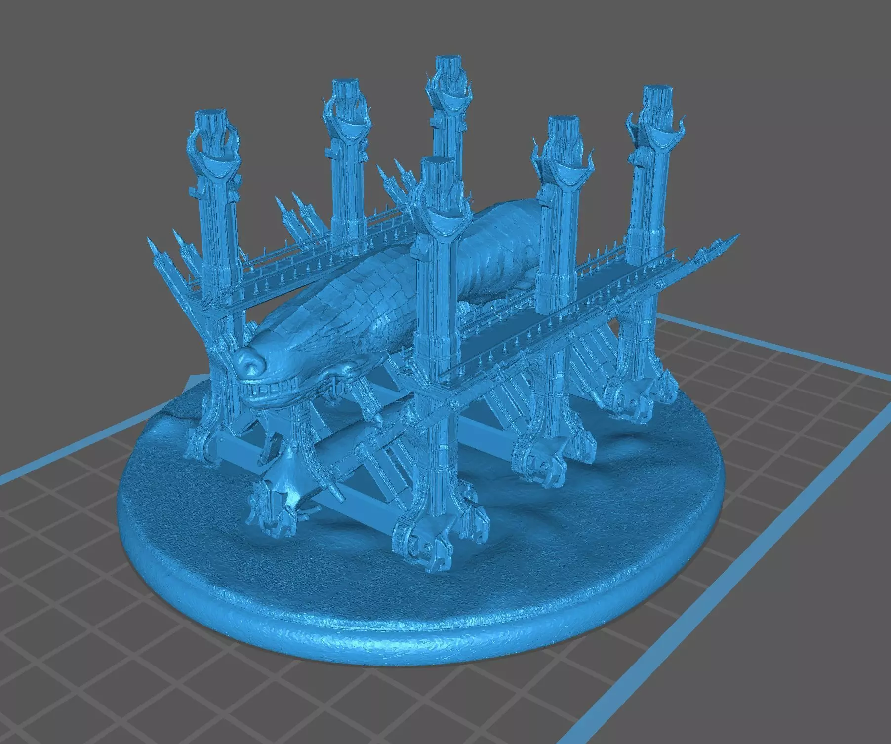 GROND  Lord of the rings 3D print model_1