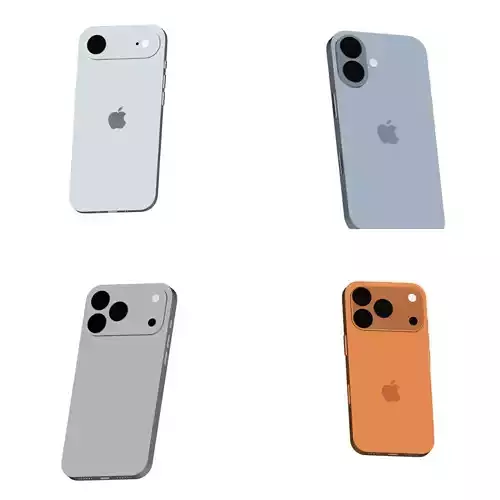 iPhone 17 Series CAD Models