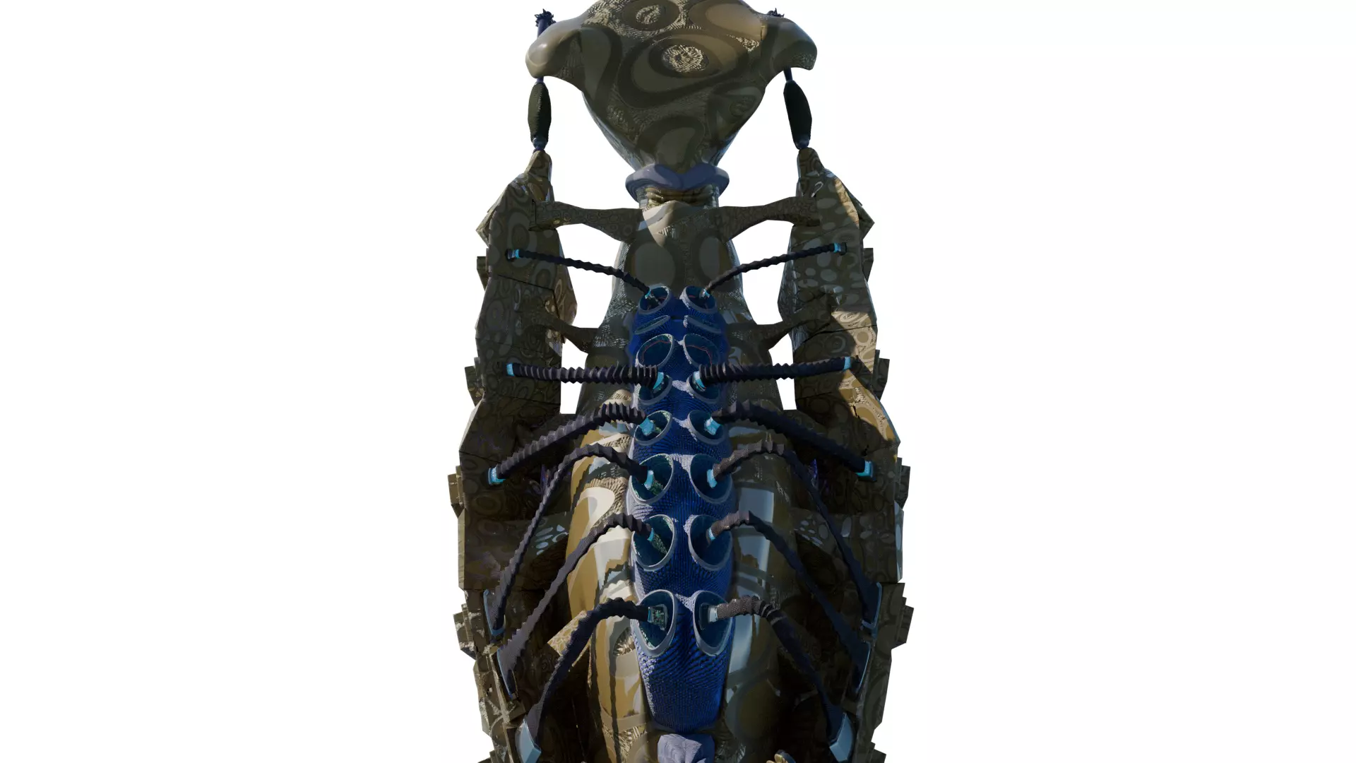 Ramahn Cypher Dog Free low-poly 3D model_3