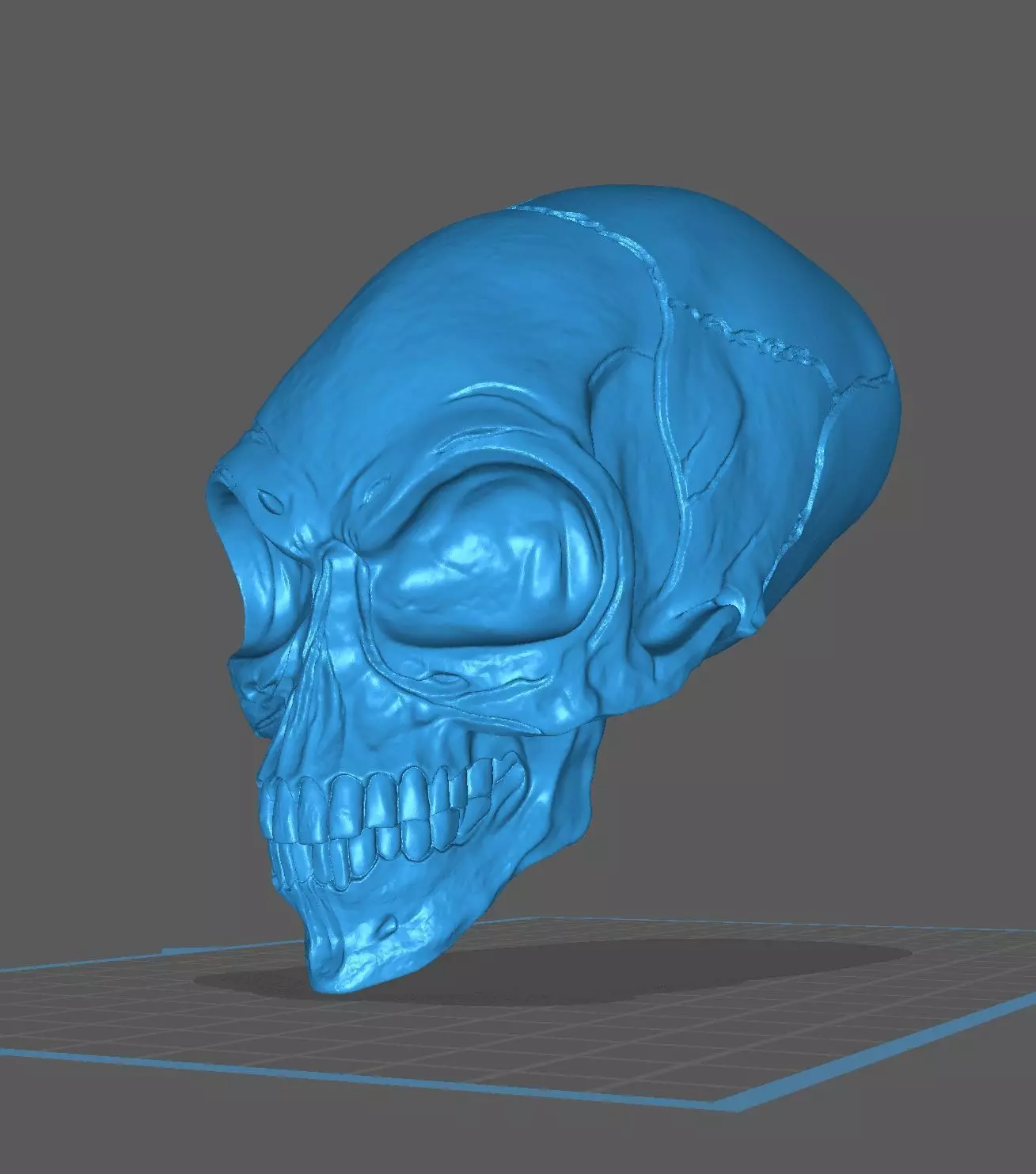 INDIANA JONES Crystal Skull 3D print model_9