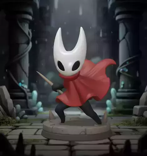 Hollow Knight Hornet Statue