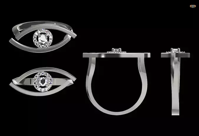 Messika Lucky Eye Pave