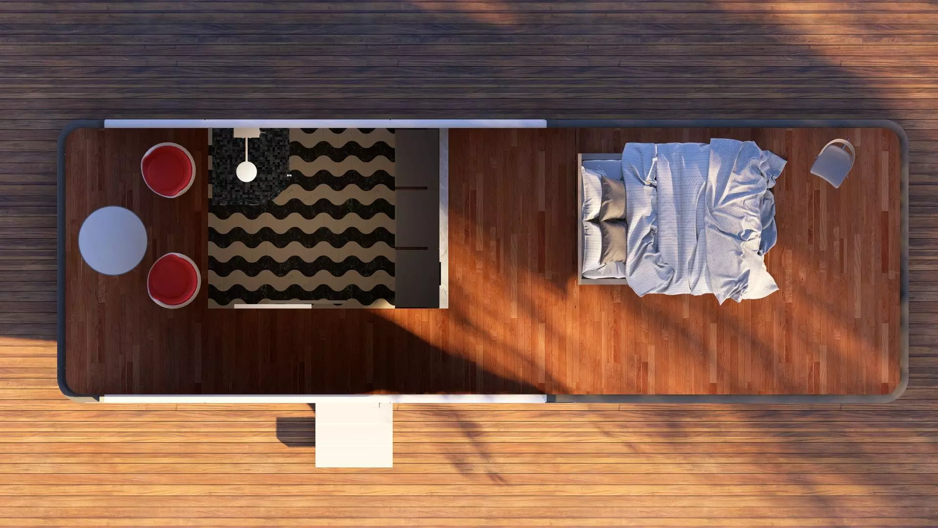 Capsule House X5 3D model_7