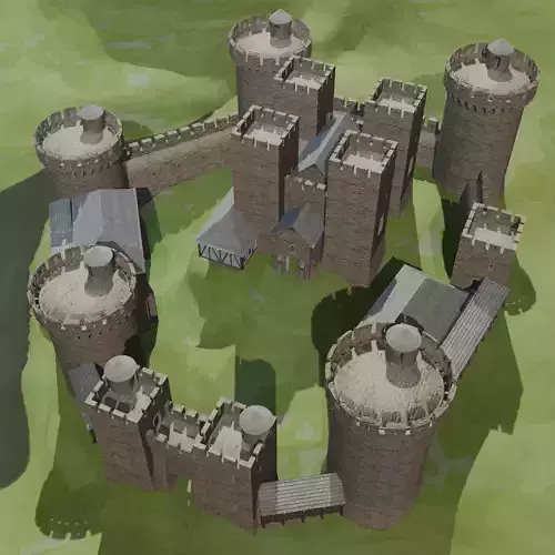 Modular Castle Kit | 3D model