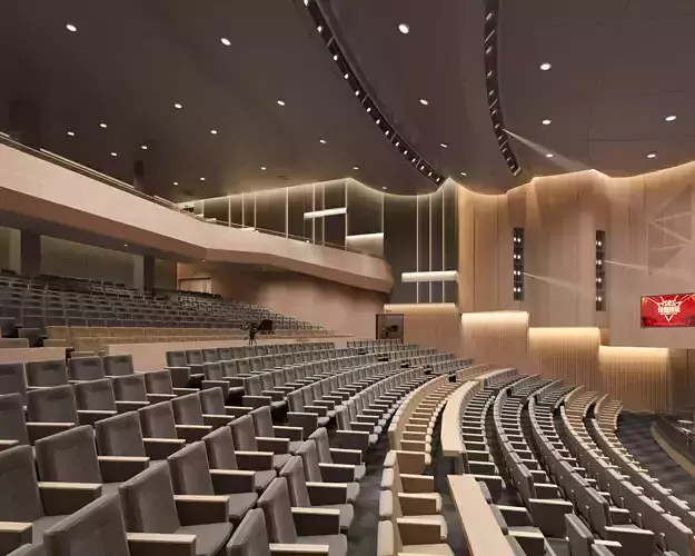 Opera House Low-poly 3D model