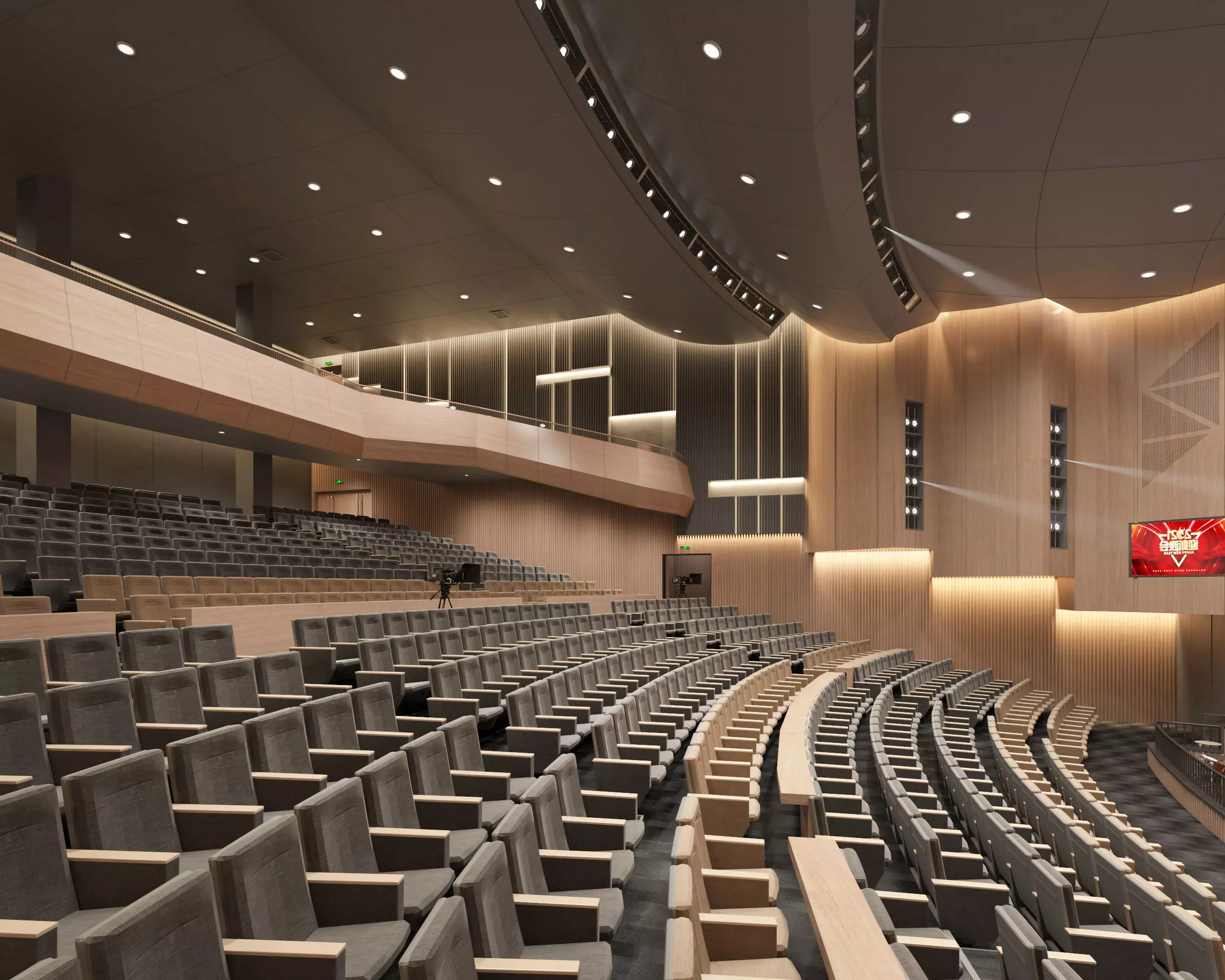 Opera House Low-poly 3D model_1