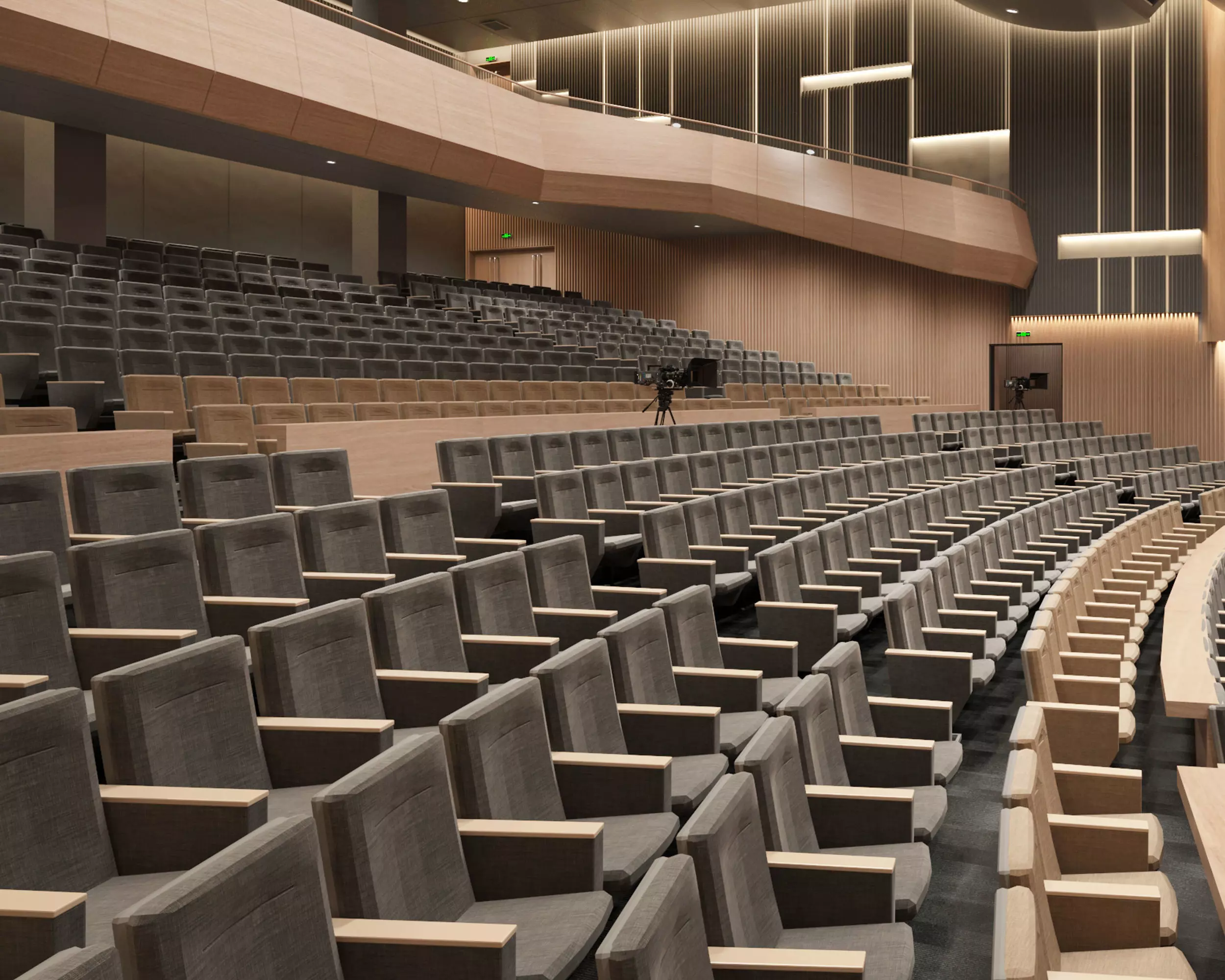 Opera House Low-poly 3D model_4