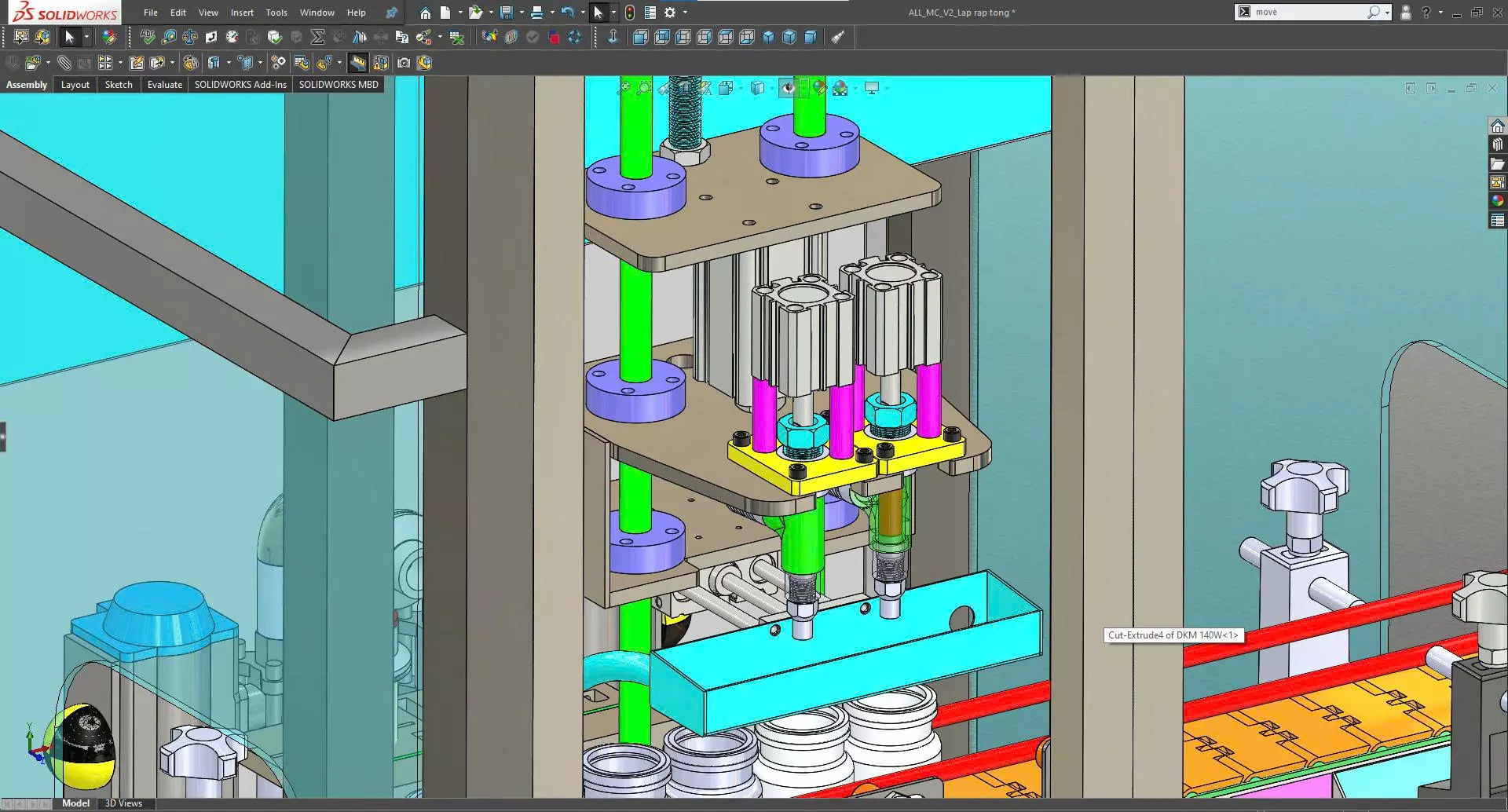 FILLING MACHINE  SOLIDWORKS 2018 3D model_4