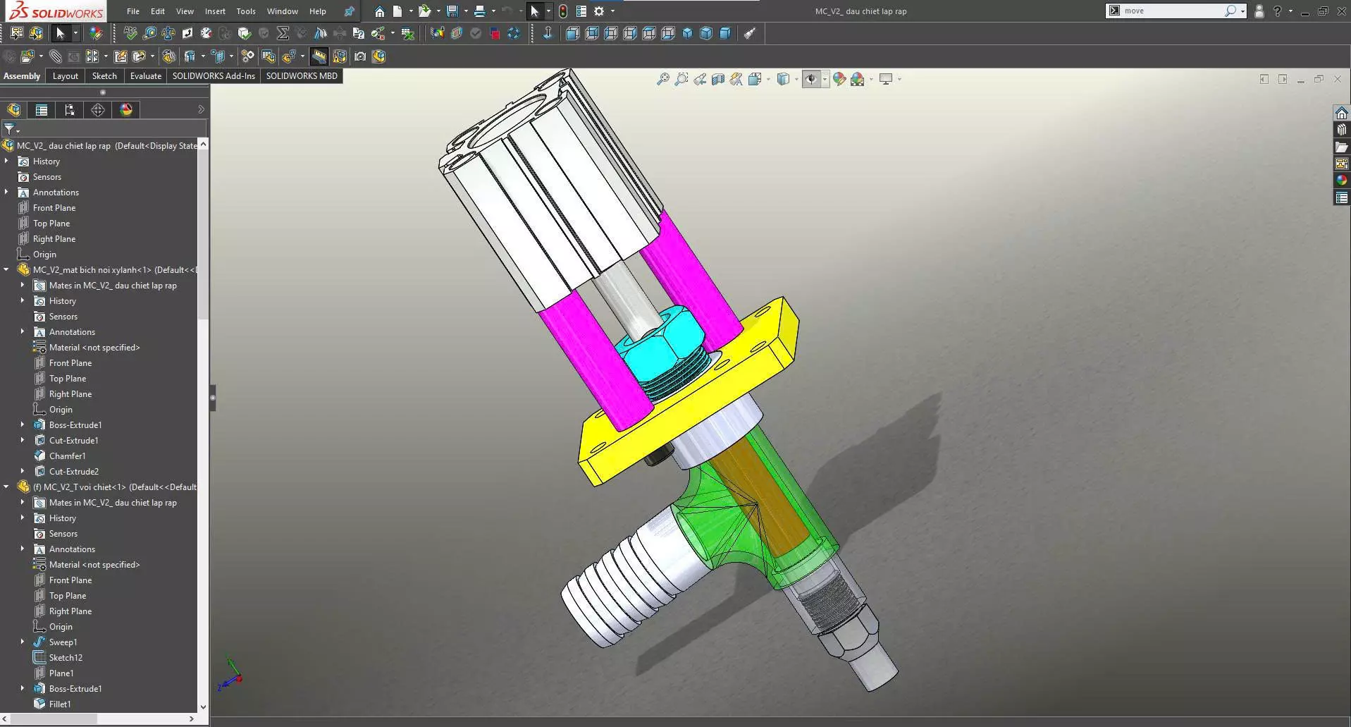 FILLING MACHINE  SOLIDWORKS 2018 3D model_6