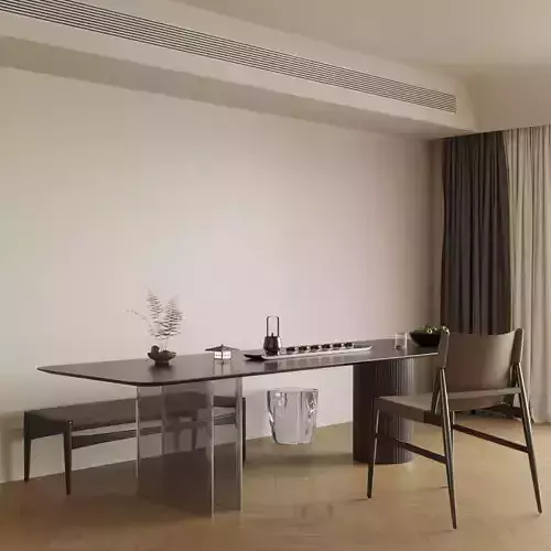 Tea tables and chairs