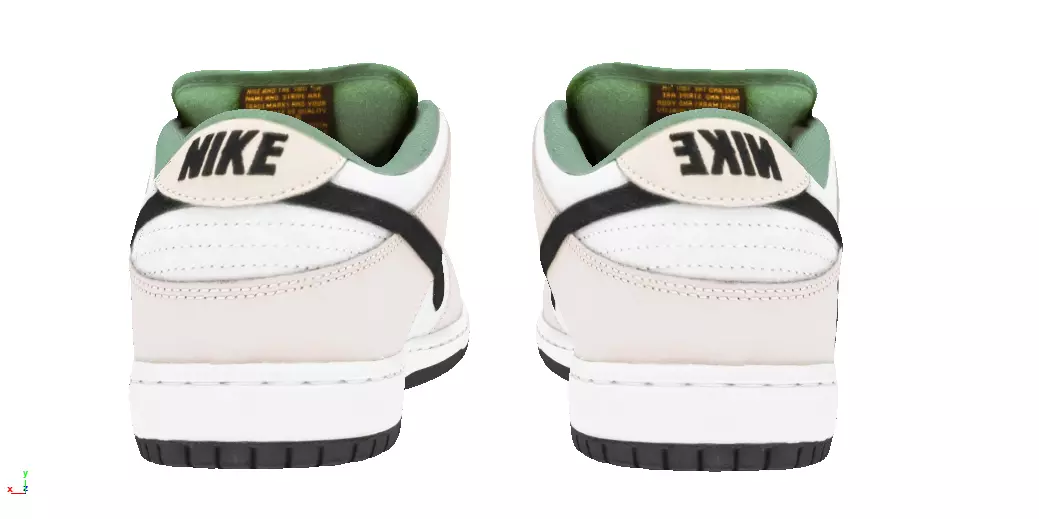 Nike Air SB Dunk low maple leaf Low-poly 3D model_2