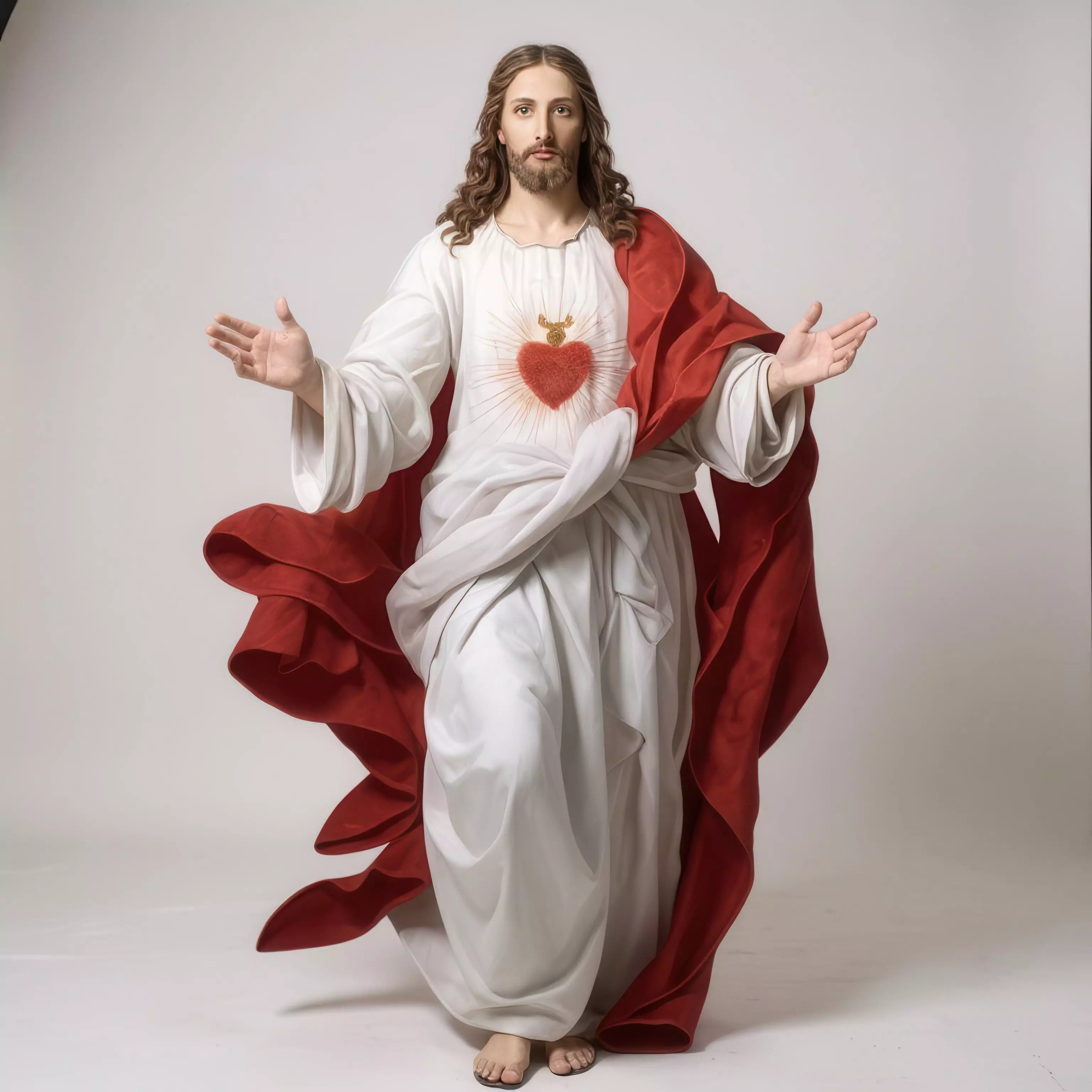 Sacred Heart of Jesus 3D Model Free 3D print model_0