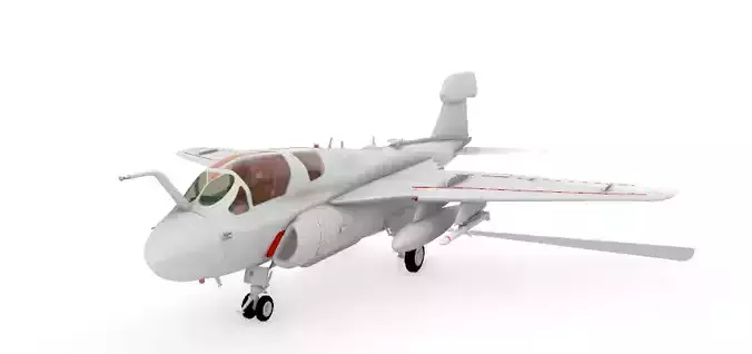 EA-6B Prowler Electronic Warfare Aircraft jet