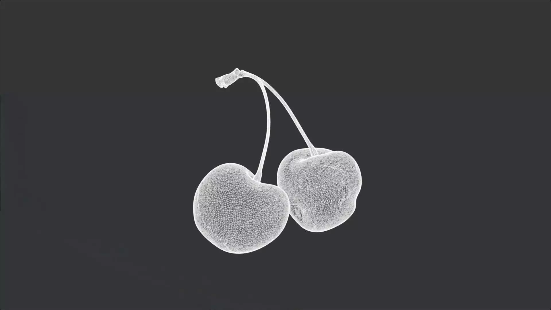 Cherries 3D model_3