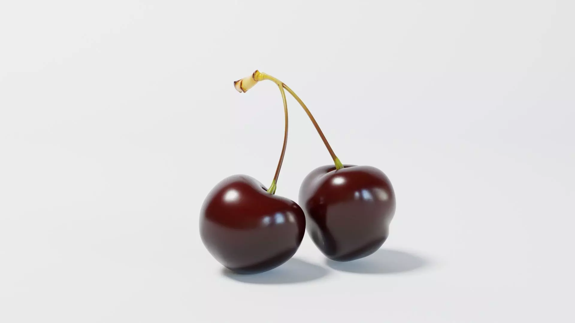 Cherries 3D model_0