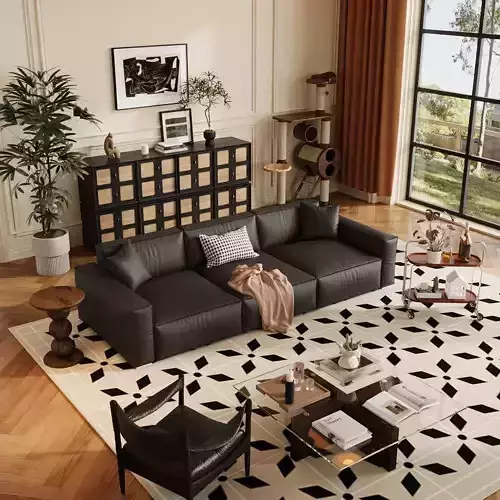 Retro - style living room