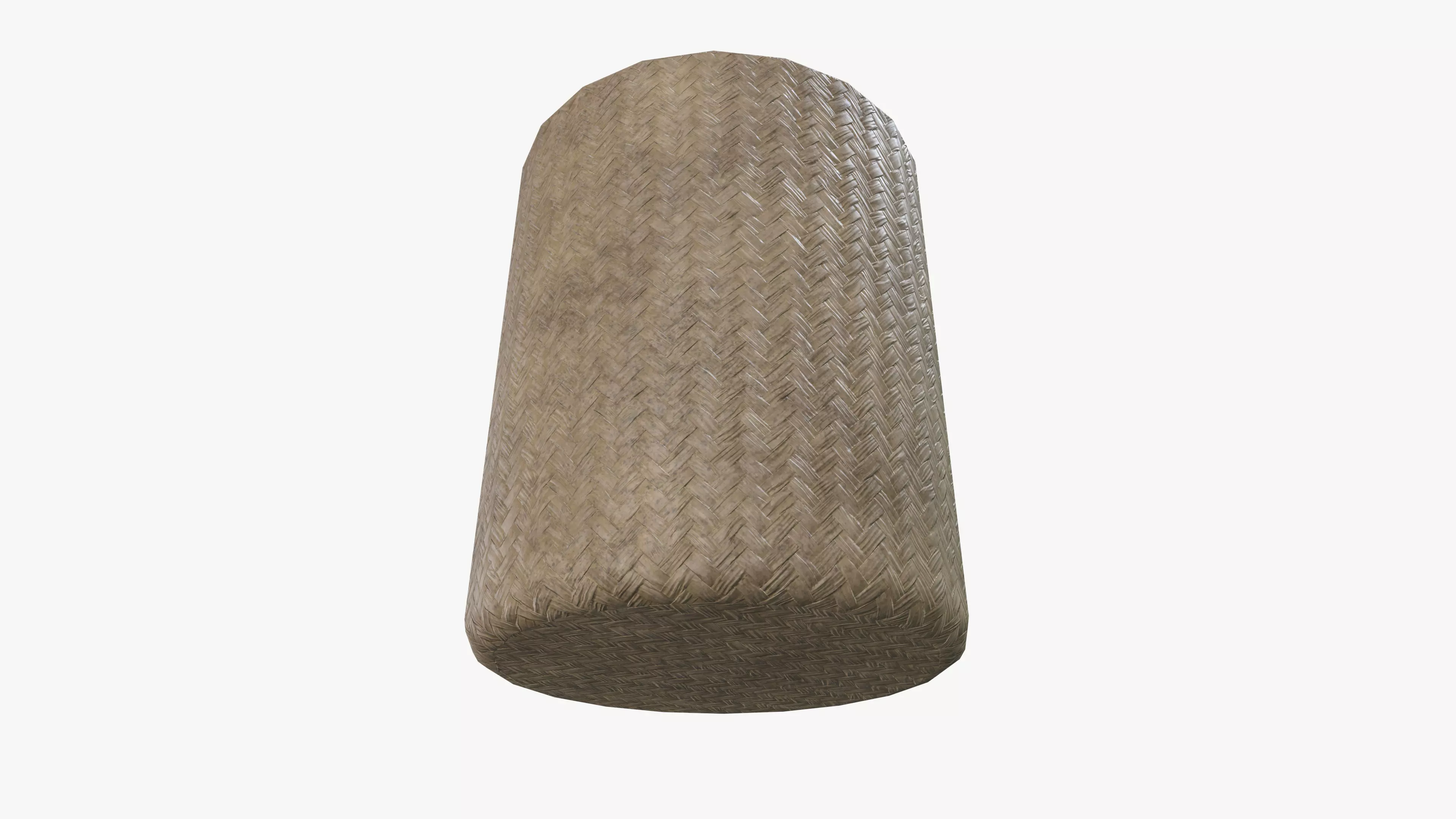 Woven Basket 3D model_3