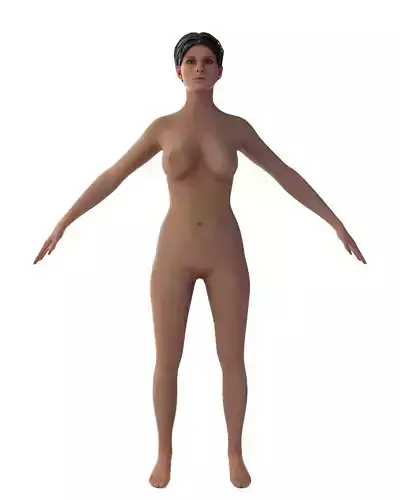 Female Base Mesh Real Character