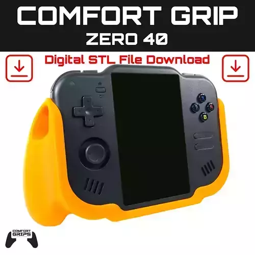 MagicX Zero 40 Comfort Grip Case and Screen Guard 3D print model
