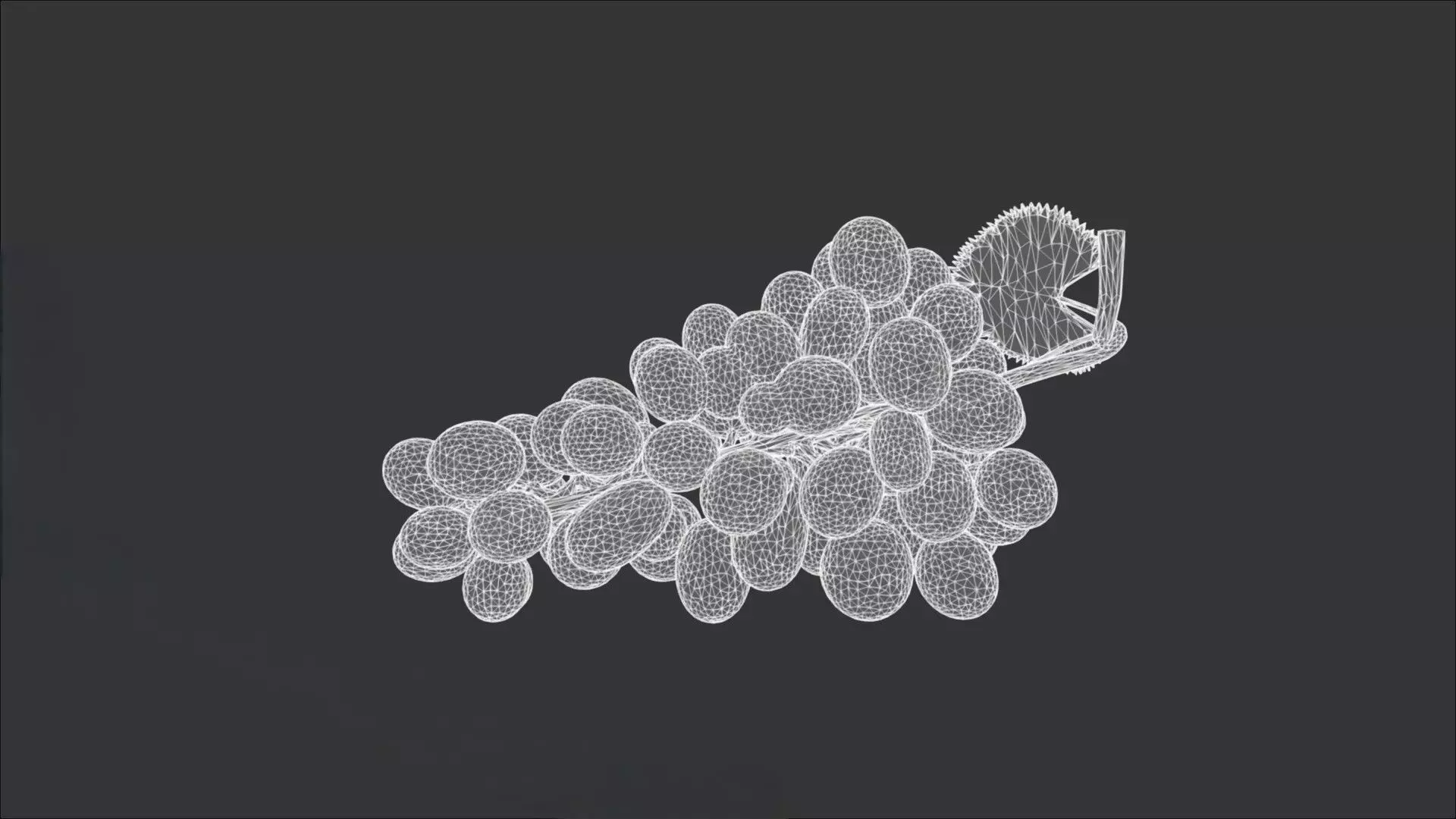 Grapes 3D model_3