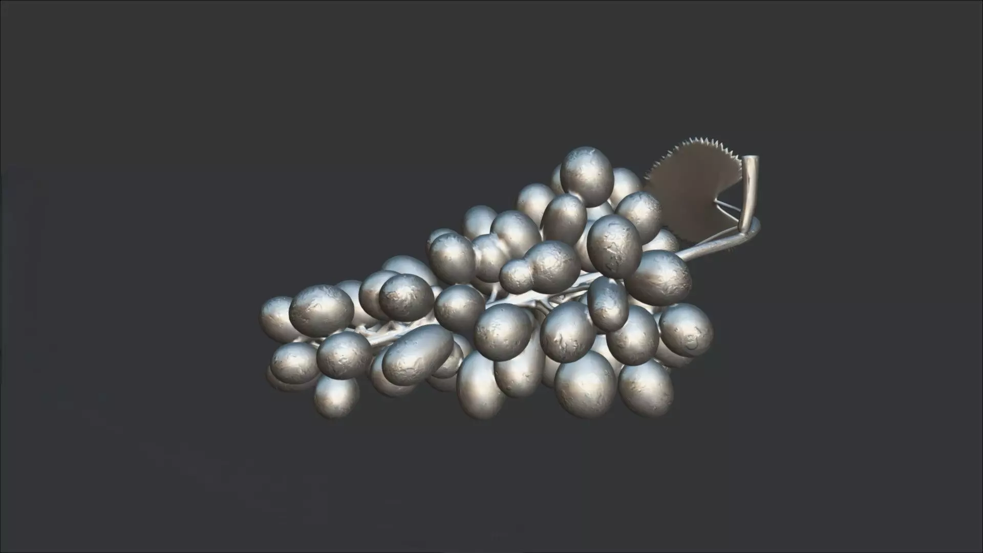 Grapes 3D model_2