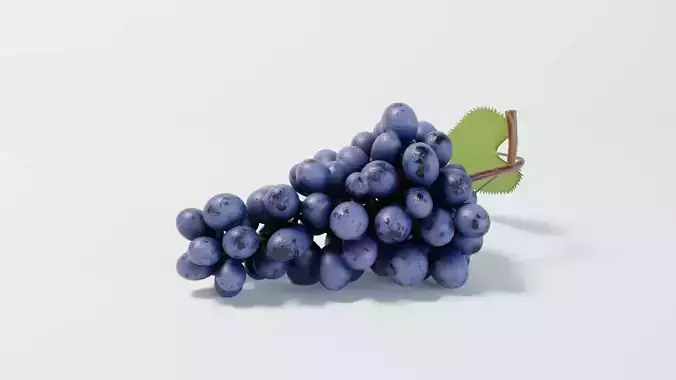 Grapes 3D model