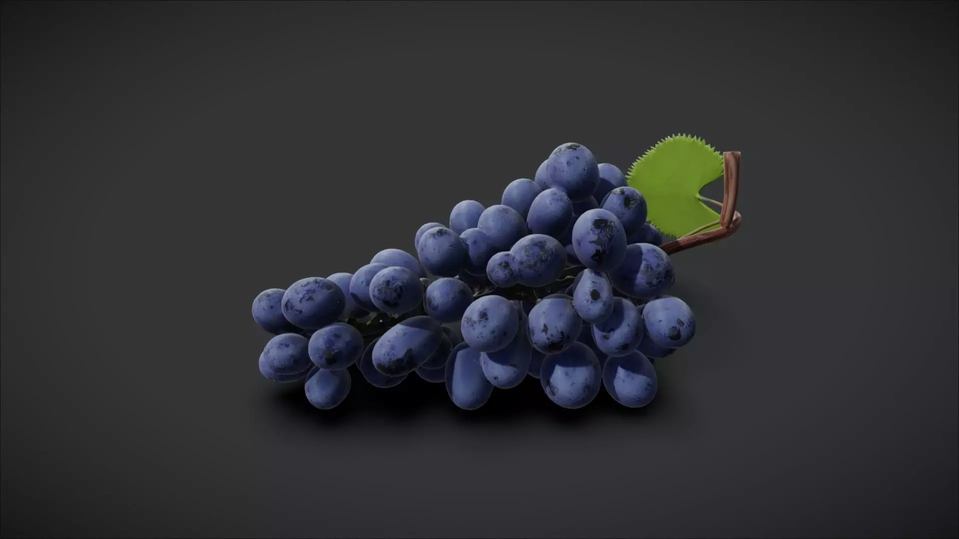 Grapes 3D model_1