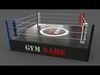 PBR Modular Professional Wrestling Rings 18ftx18ft Low-poly 3D model_2