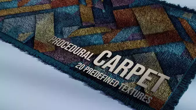 Parametric Carpet for Blender 3D model