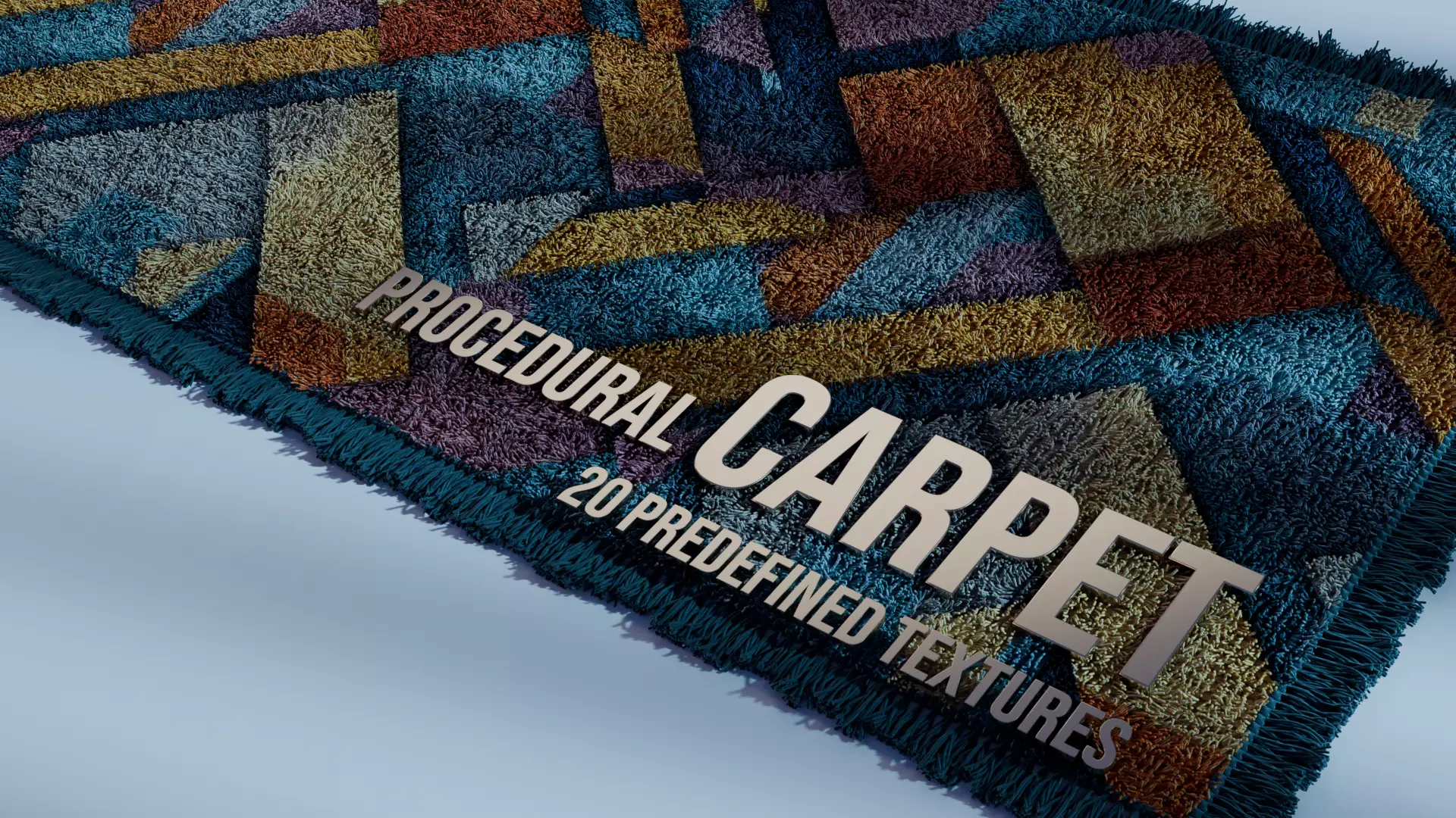 Parametric Carpet for Blender 3D model_0