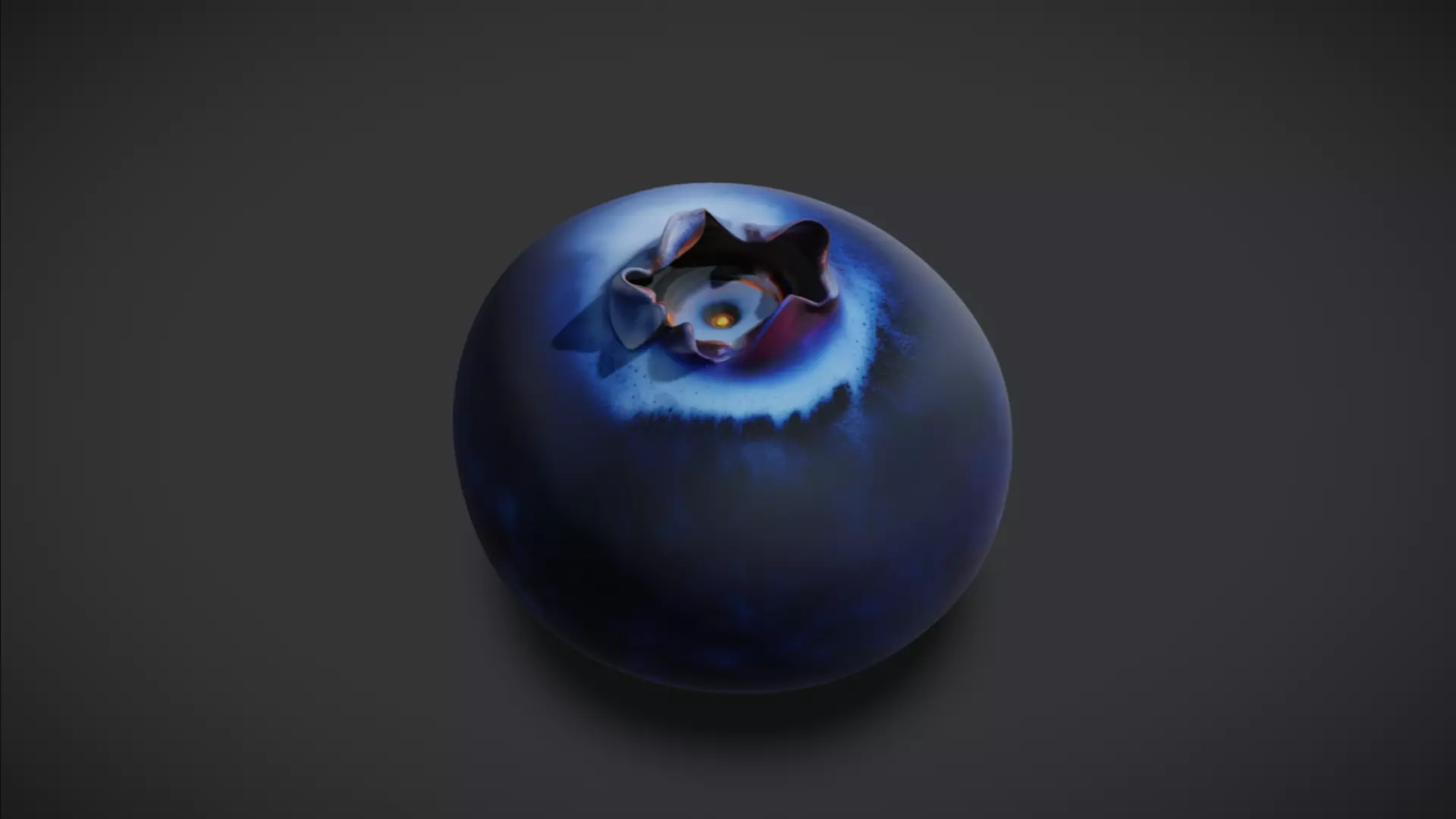 A Blueberry 3D model_1