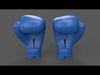 PBR Boxing and Wrestling Rings Props Low-poly 3D model_4