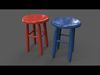 PBR Boxing and Wrestling Rings Props Low-poly 3D model_6