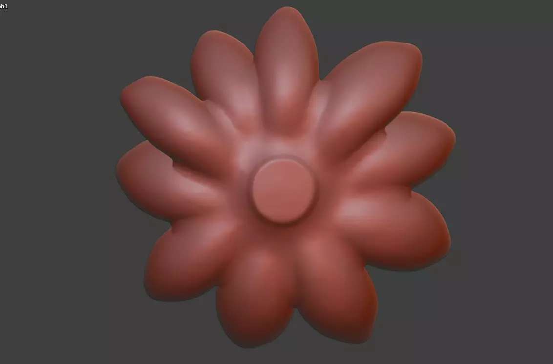 Passion fruit flower sculpture design 3d fresh flowers 3D print model_1