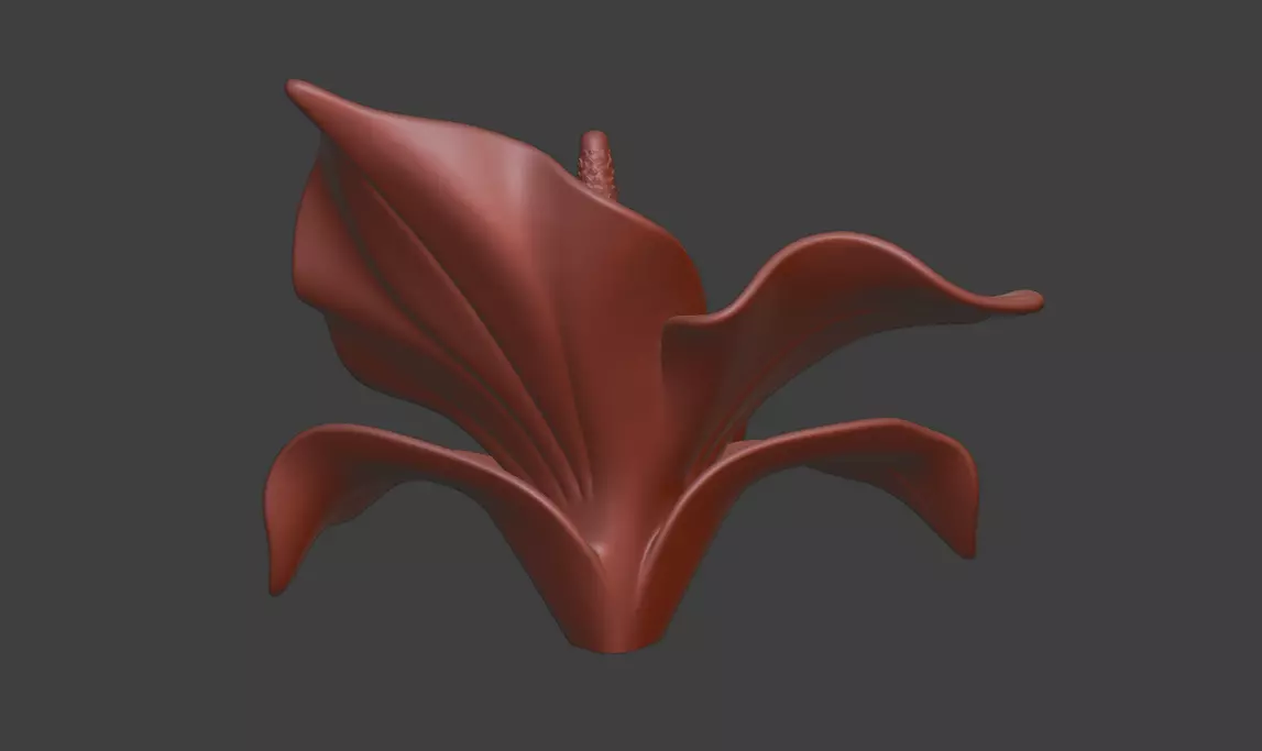 STL jewelry design for the Tang Bird Flower Sculpture 3D print model_4