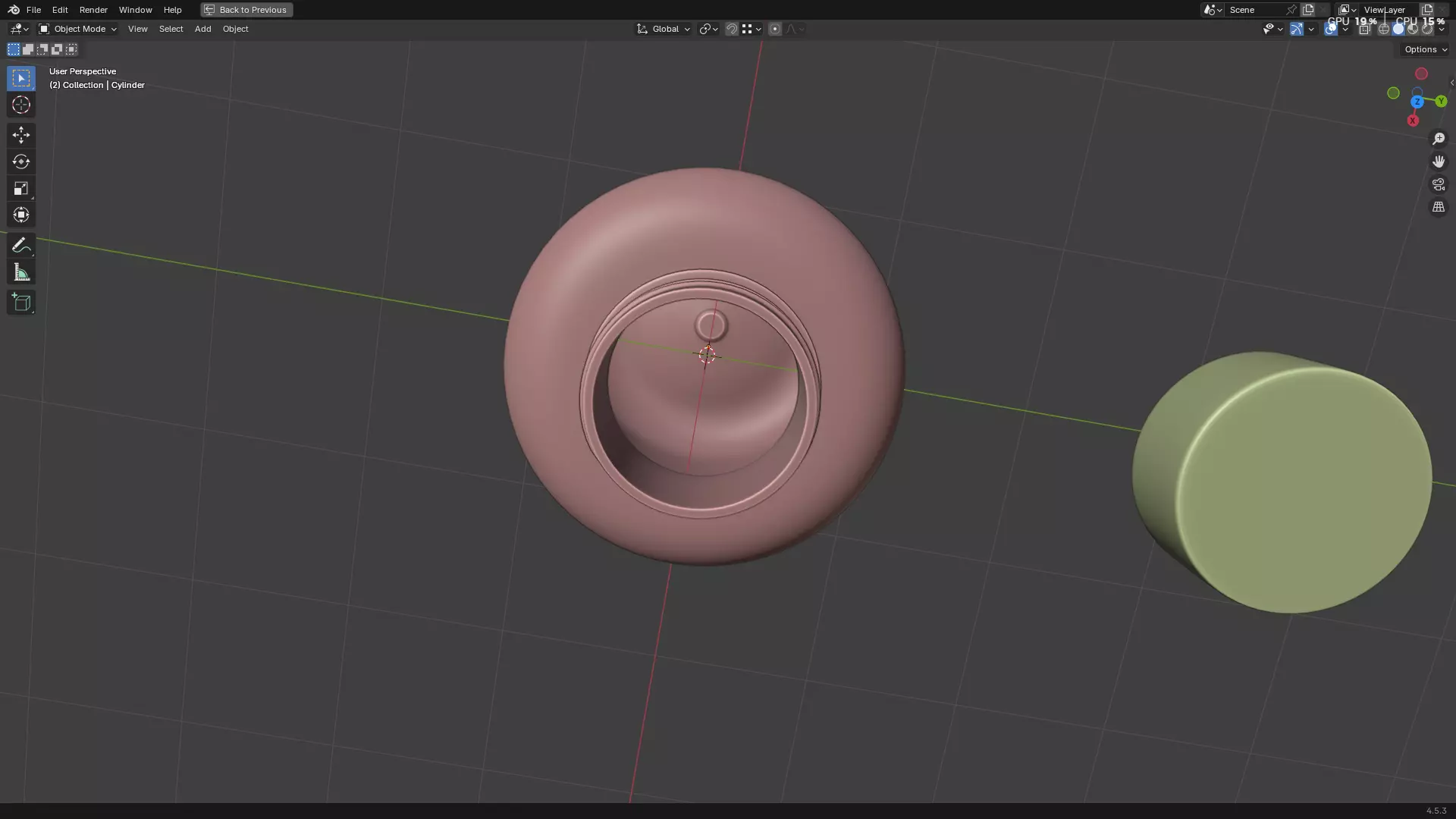 Clear Plastic Bottle PBR 3D model_33