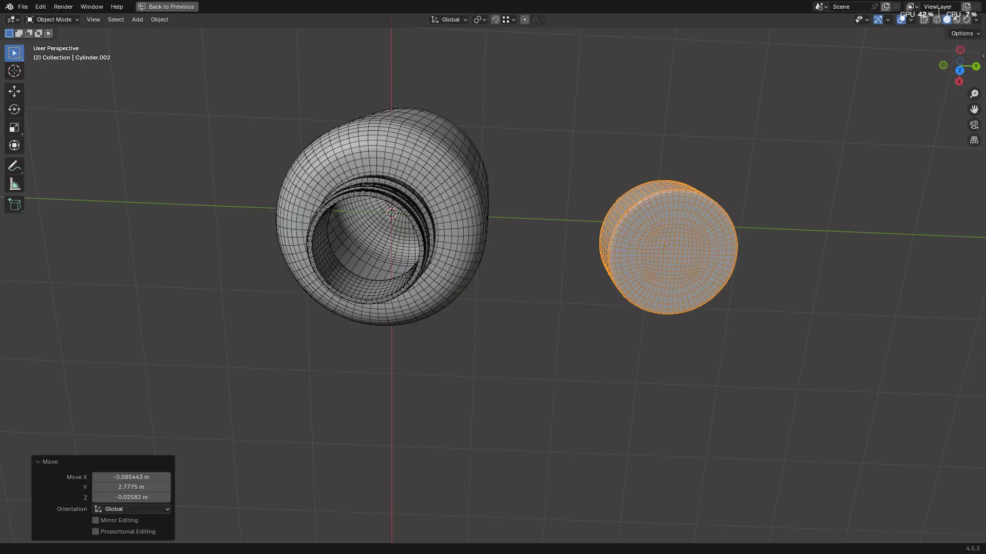 Clear Plastic Bottle PBR 3D model_10