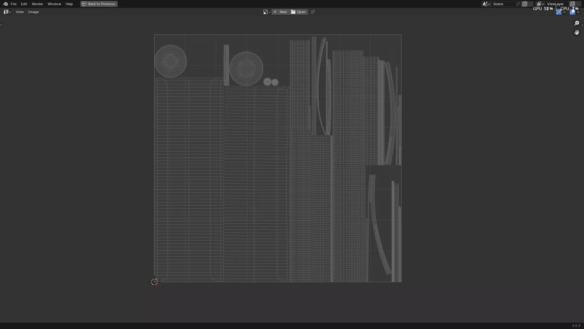Clear Plastic Bottle PBR 3D model_13