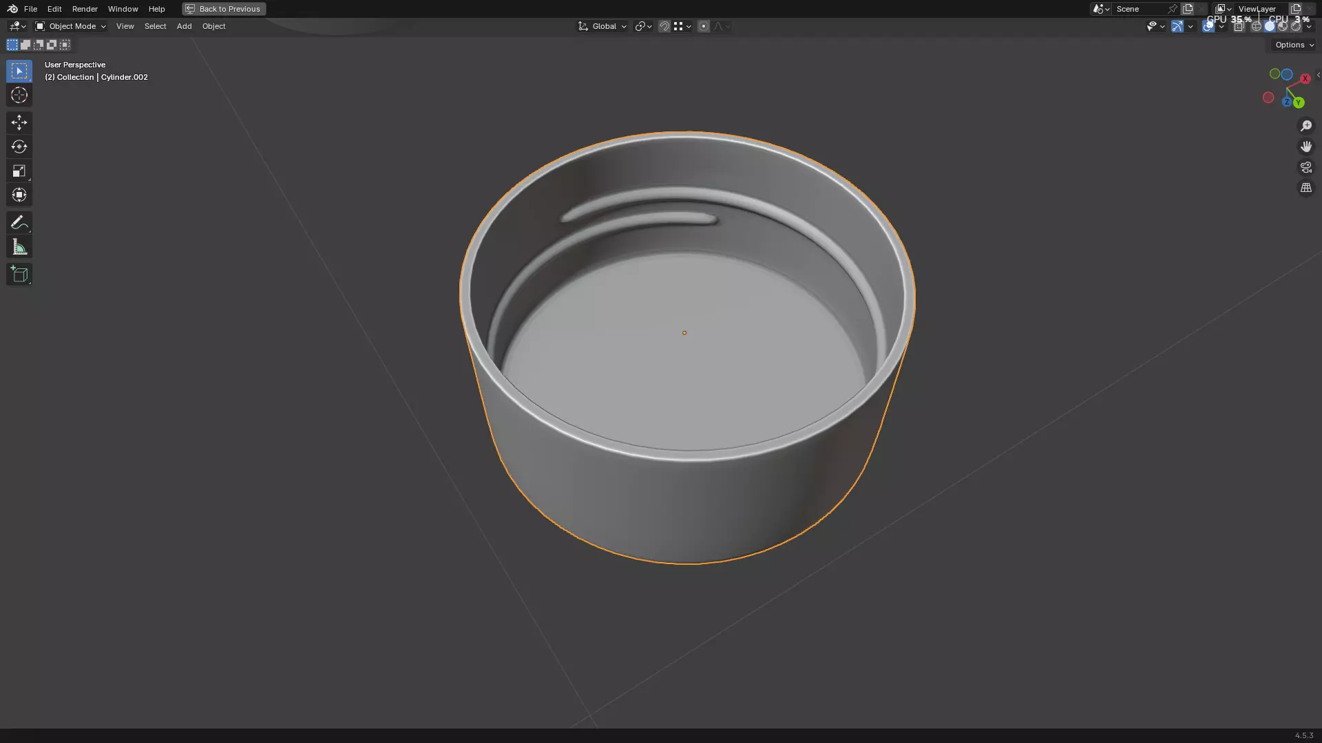 Clear Plastic Bottle PBR 3D model_17