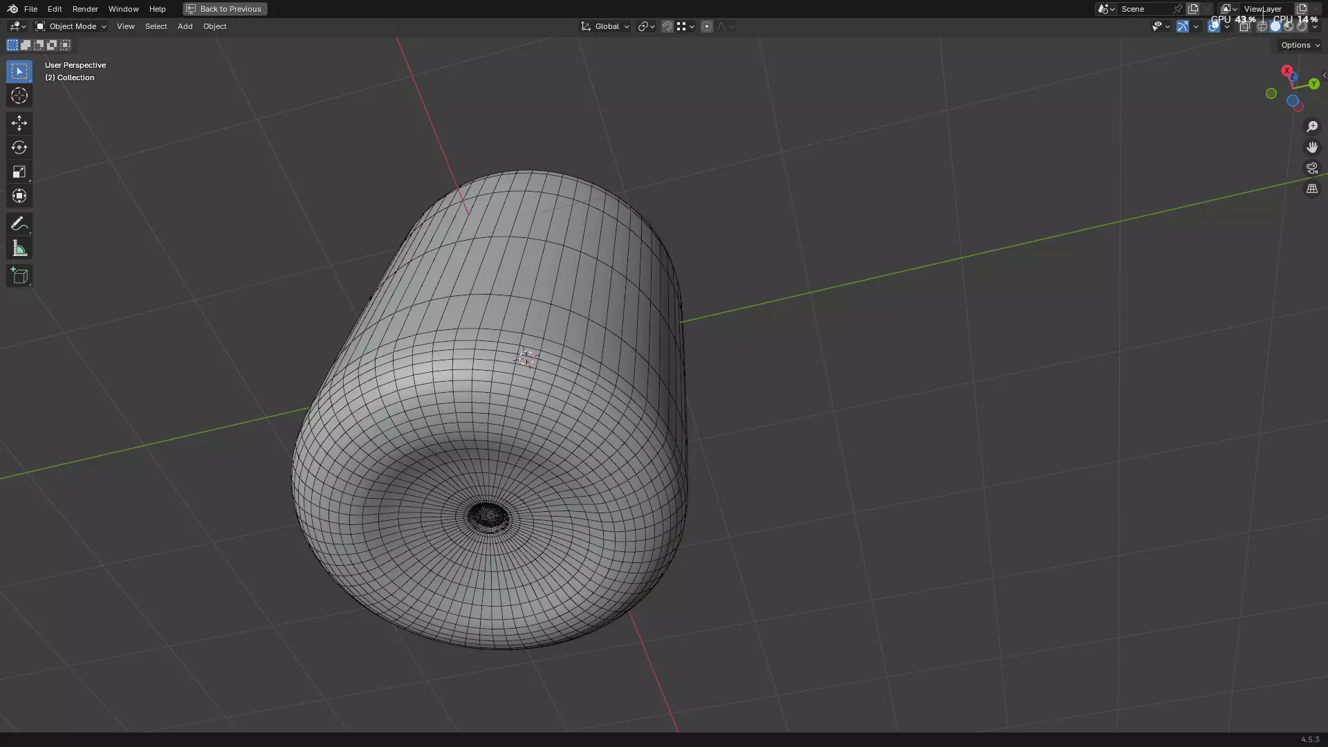 Clear Plastic Bottle PBR 3D model_8