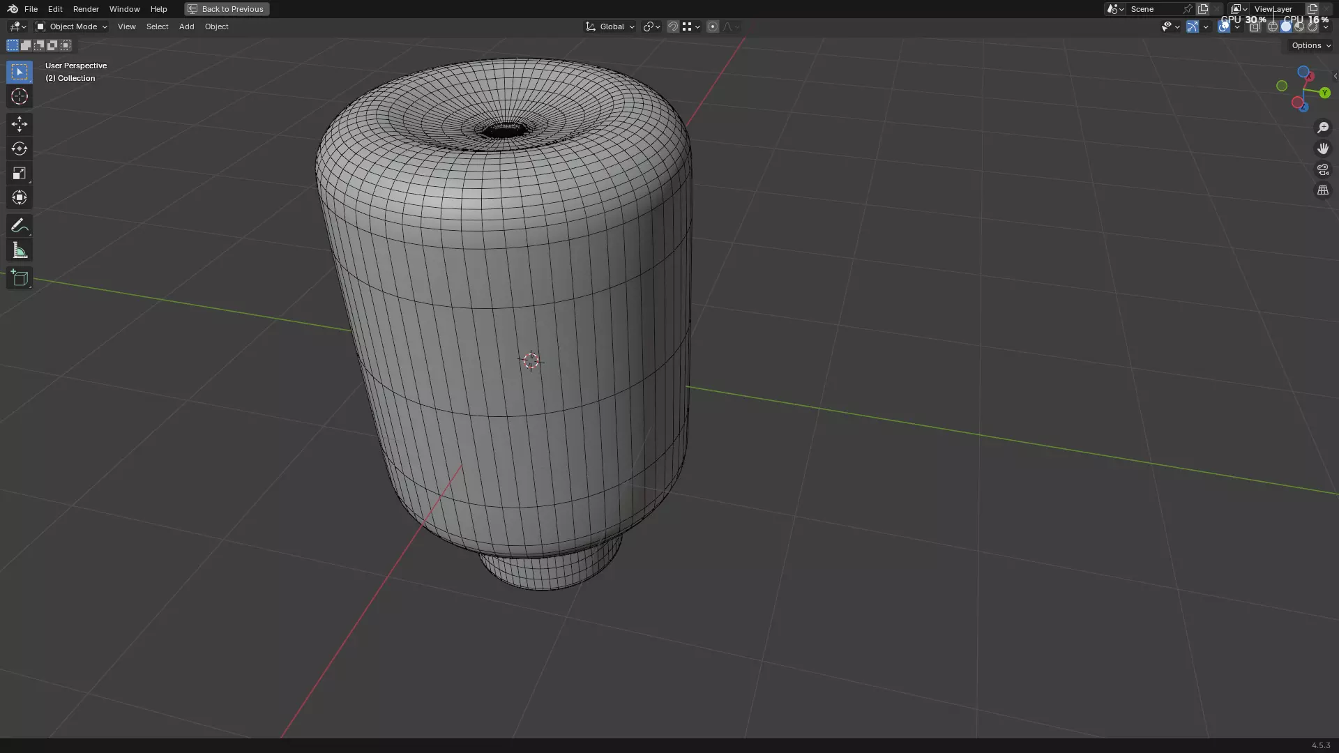 Clear Plastic Bottle PBR 3D model_9