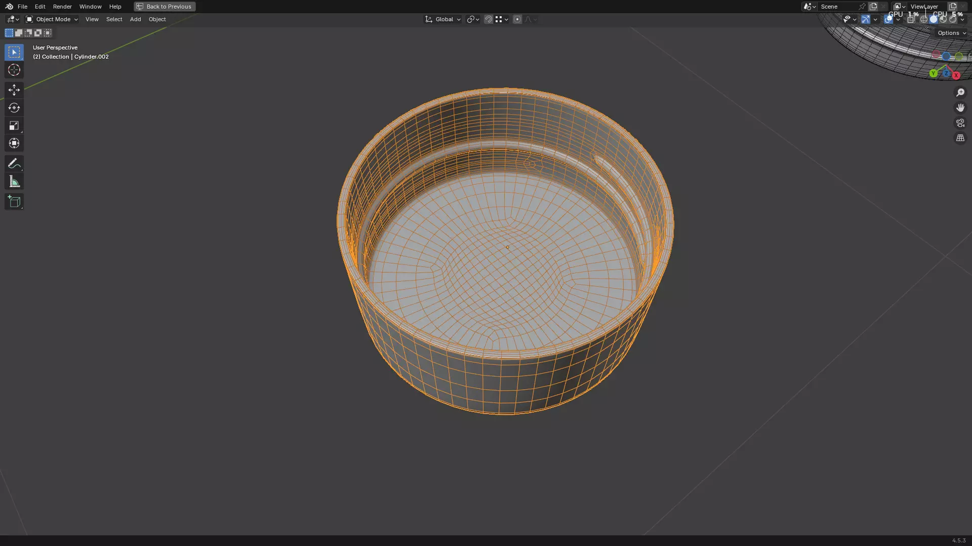 Clear Plastic Bottle PBR 3D model_19
