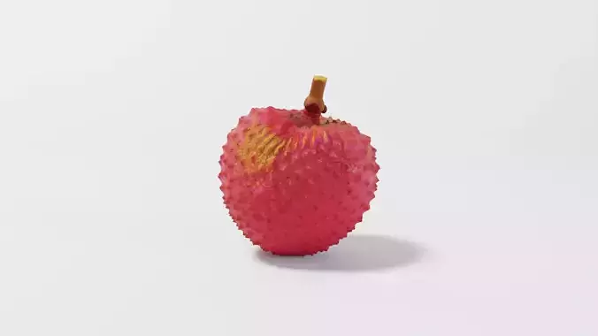A Litchi 3D model
