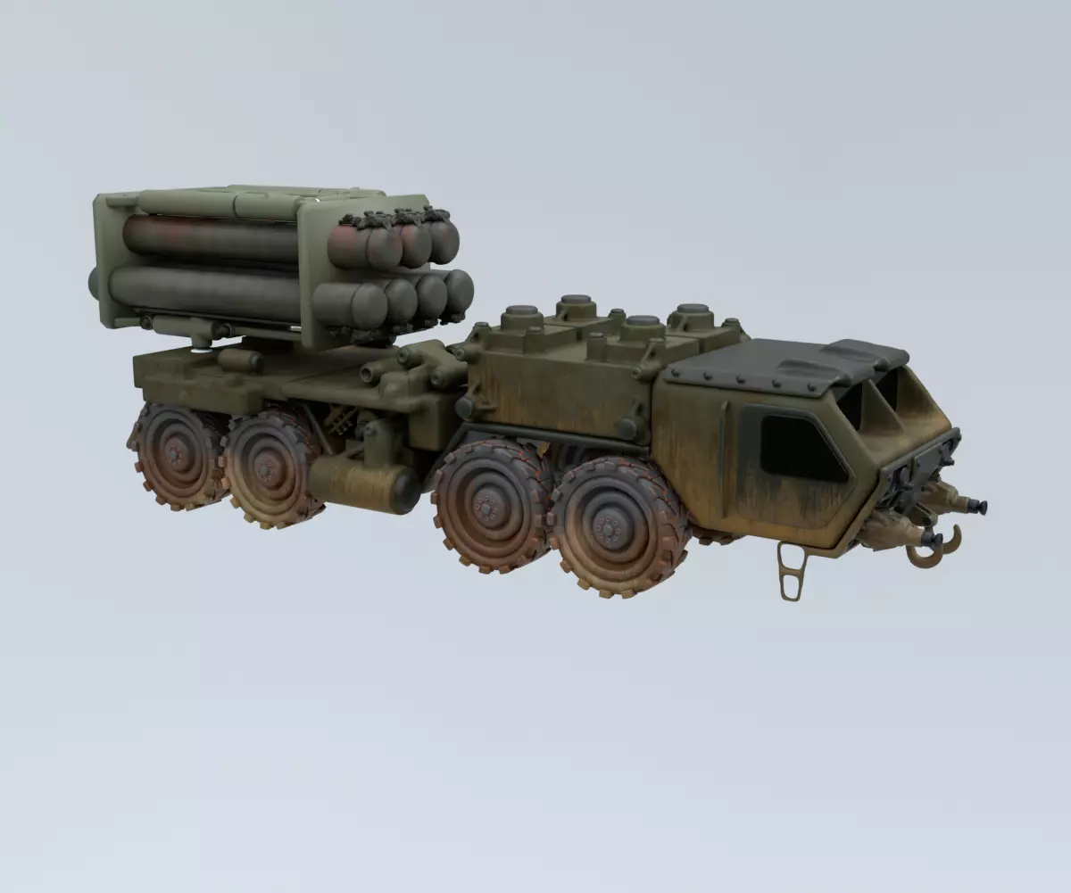 Military Truck Free 3D model