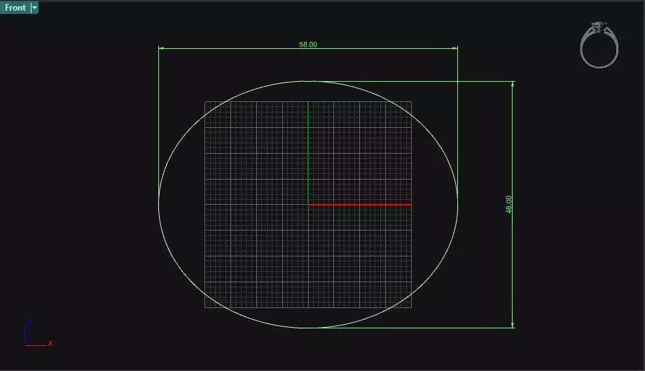 Diamond set twisted Rope bracelet 3D print model_17