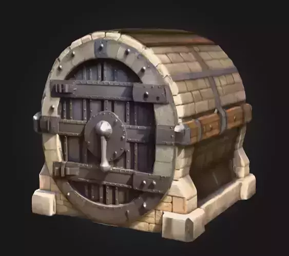 Large Medieval Bank Vault