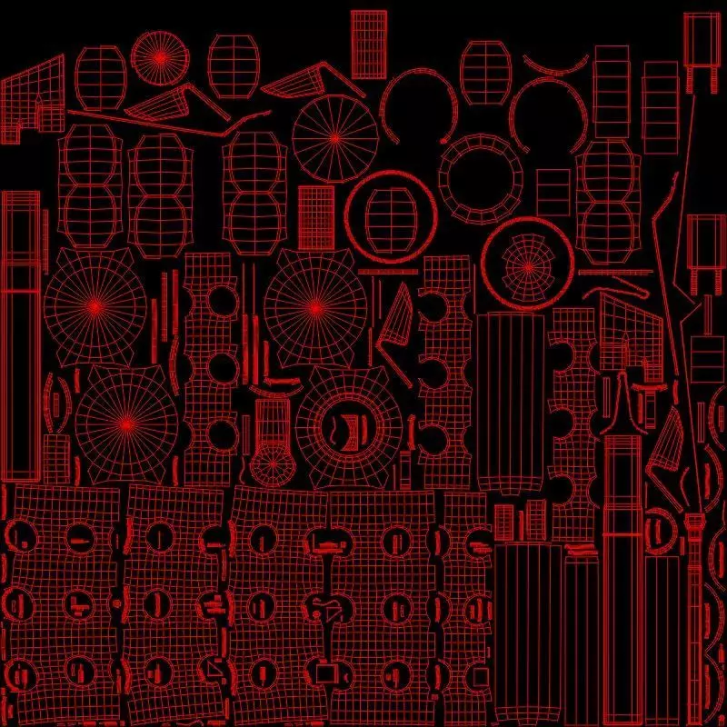 M84 Stun Grenade Low-poly 3D model_8