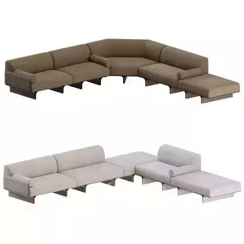 Stami Sofa Plus by Gallotti and Radice