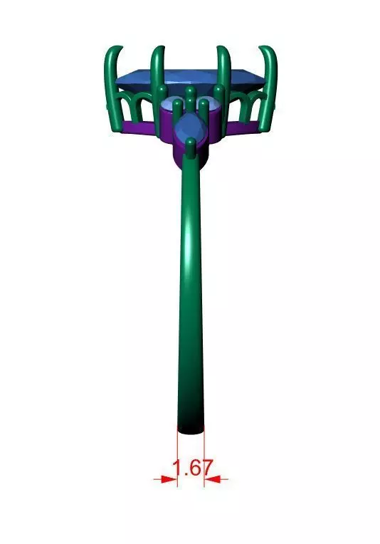 Solitaire ring 3D print model_13